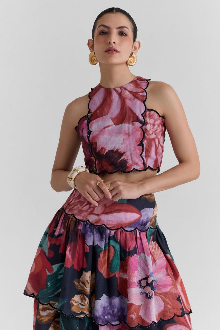 Flutter Print Co-ord Set