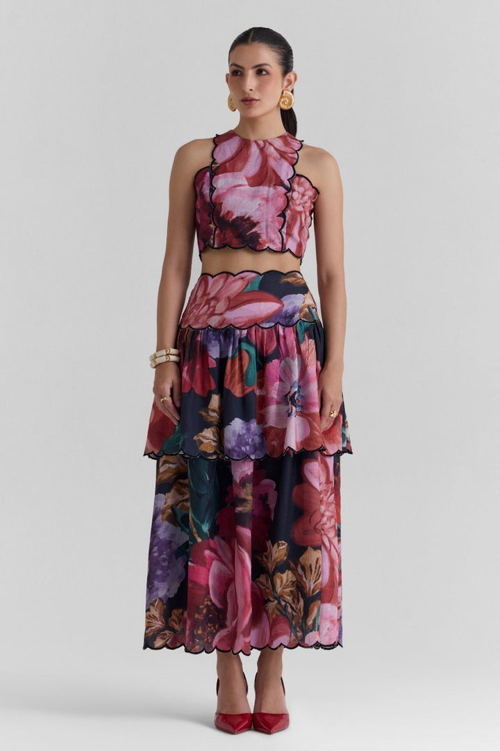 Flutter Print Co-ord Set