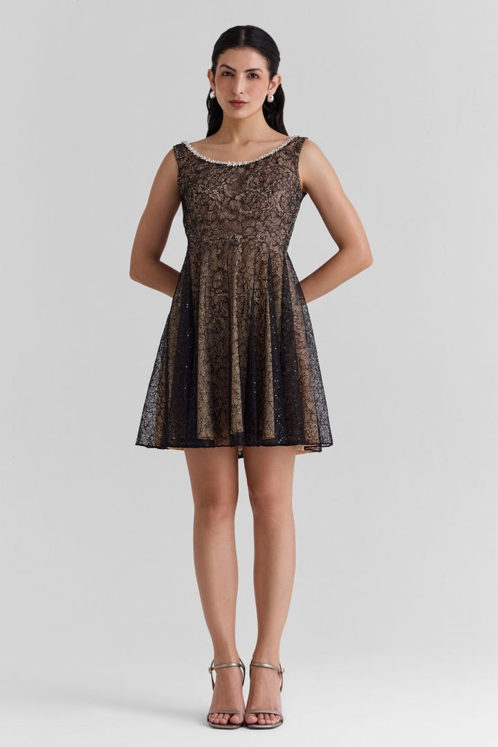 Silvara Lace Mini Dress
