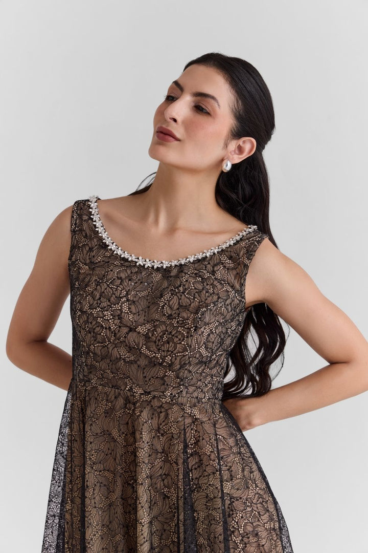 Silvara Lace Mini Dress
