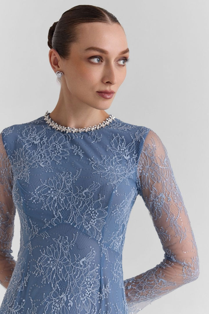 Halo Lace Maxi Dress