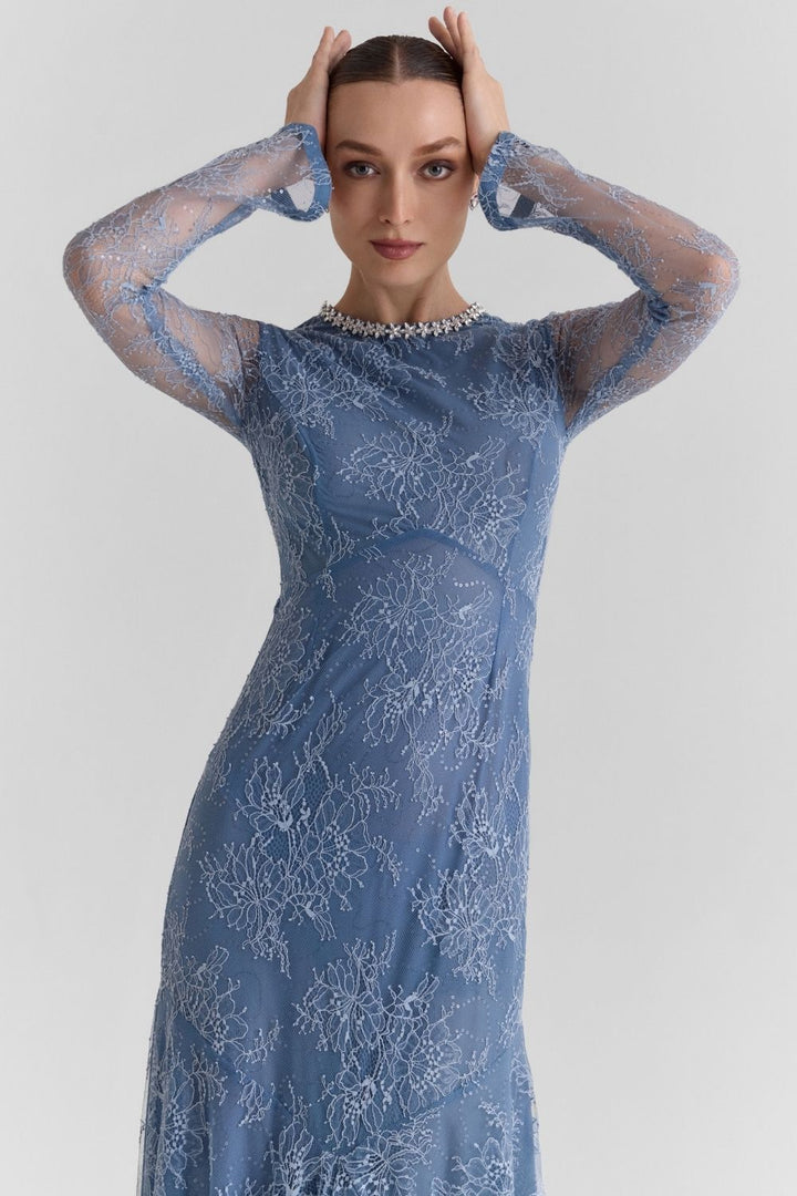 Halo Lace Maxi Dress