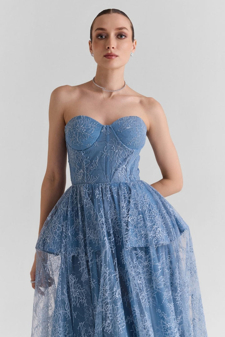 Rosaline Corset Lace Gown