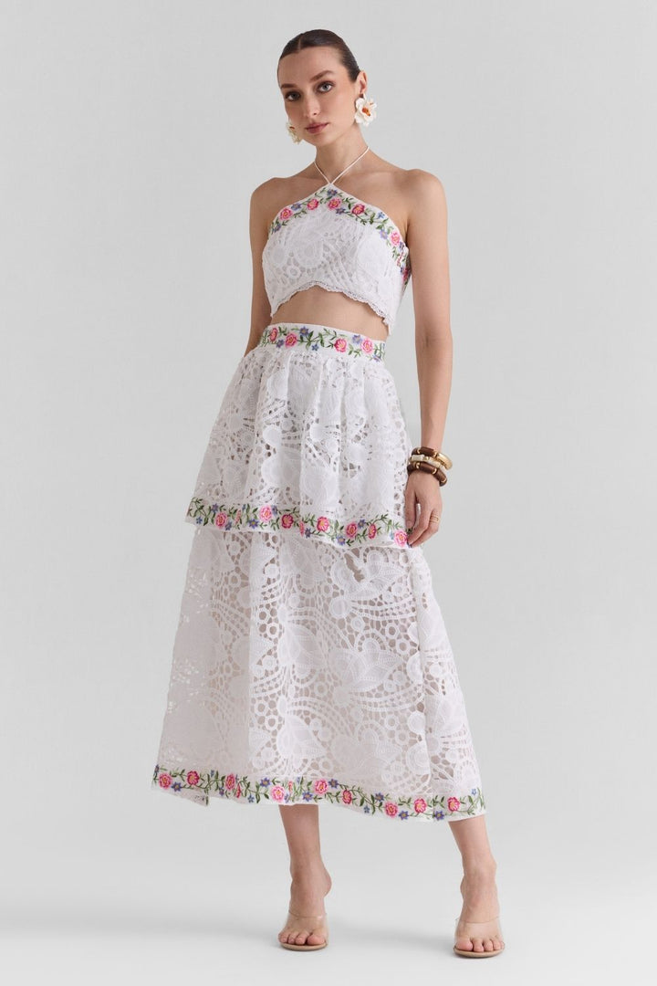 Ivoria Lace Co-ord Set