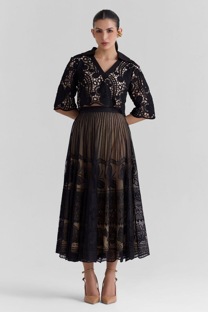 Fawn Lace Co-ord Set