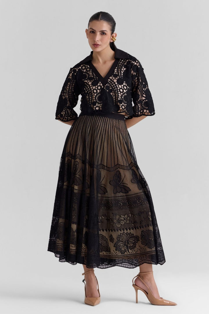 Fawn Lace Co-ord Set