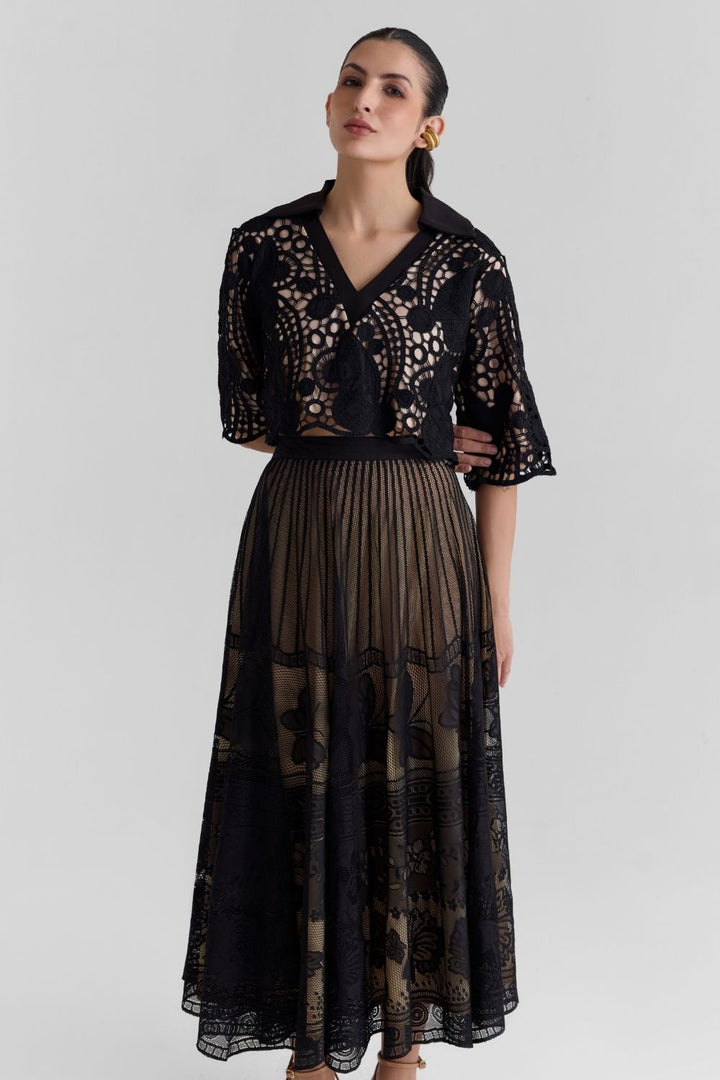 Fawn Lace Co-ord Set