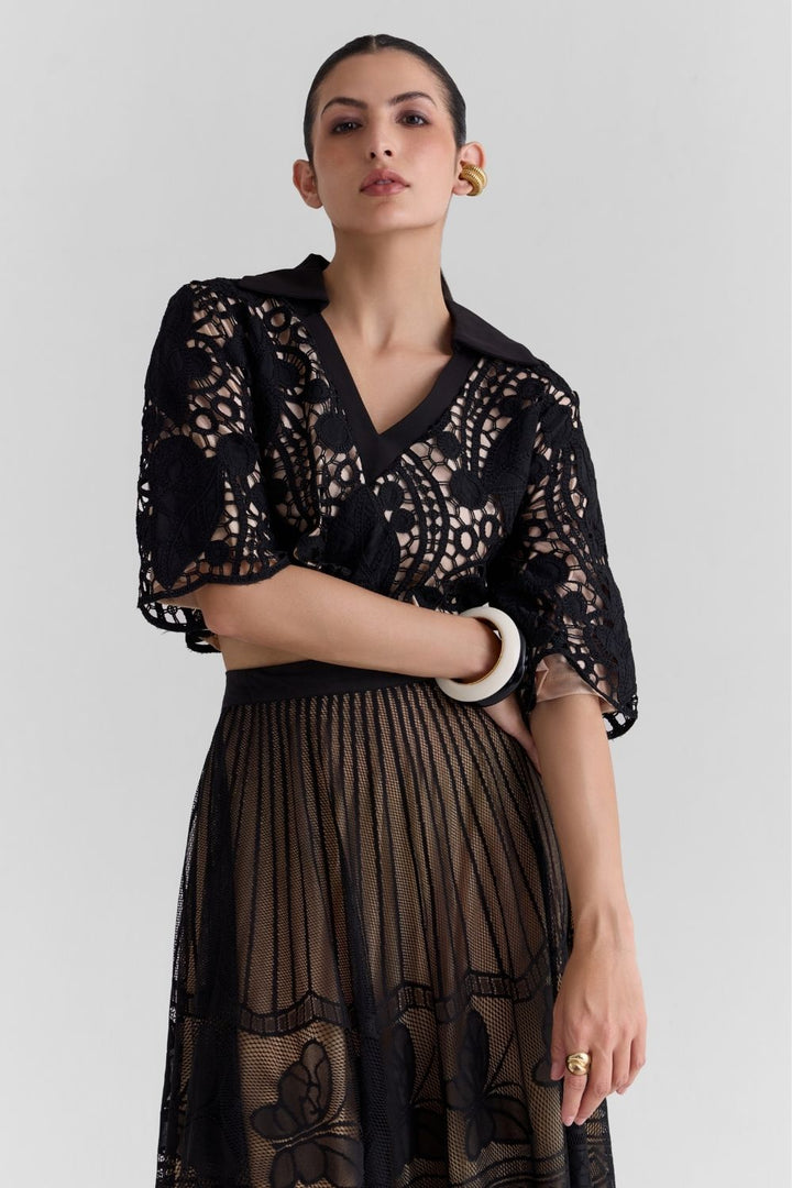 Fawn Lace Co-ord Set