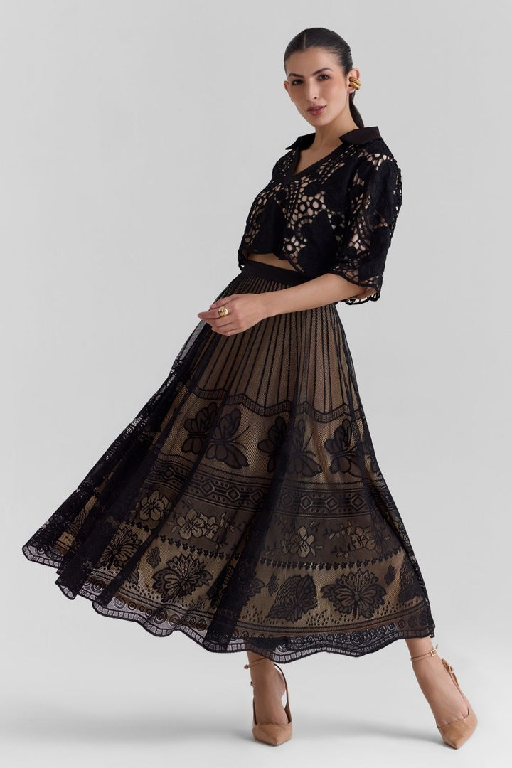 Fawn Lace Co-ord Set