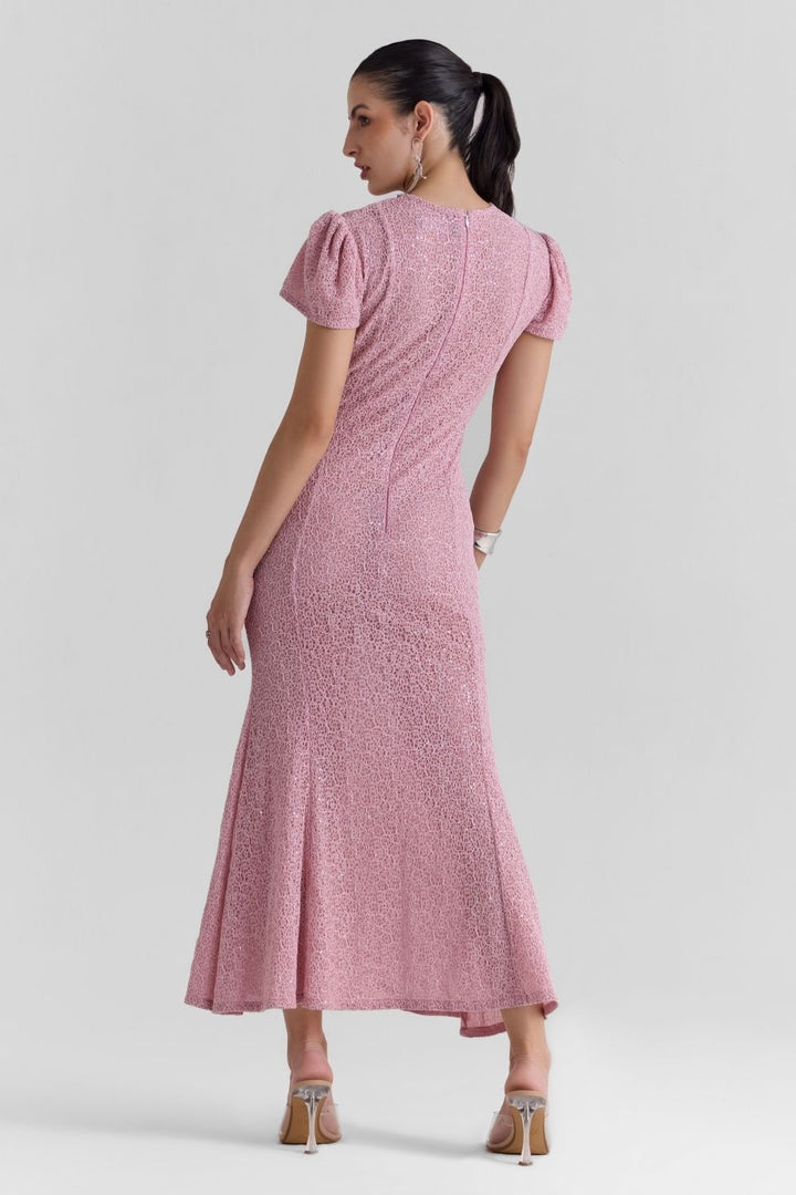 Amara Lace Midi Dress