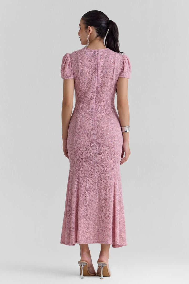 Amara Lace Midi Dress