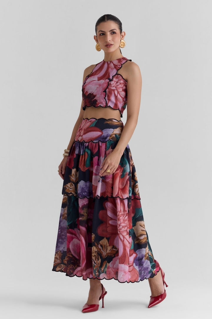 Flutter Print Co-ord Set