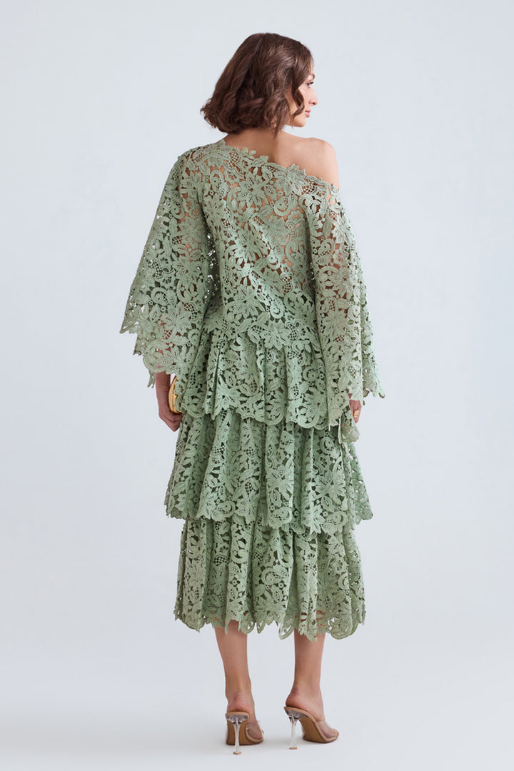 Raisa Lace Scalloped Co-ord Set