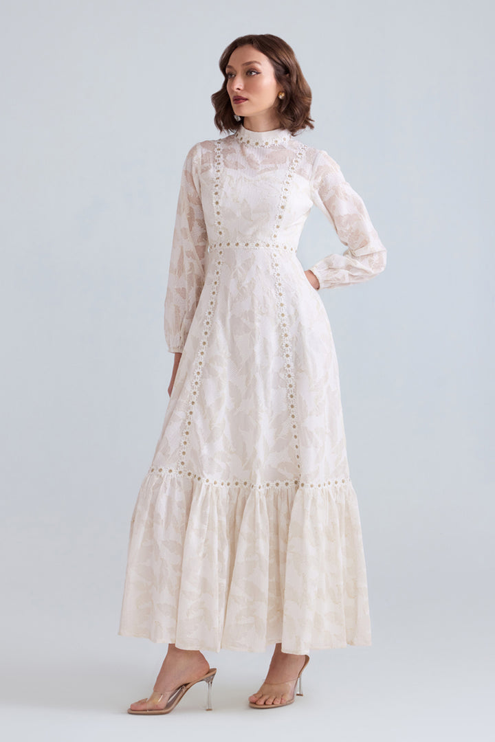 Ida White Maxi Dress