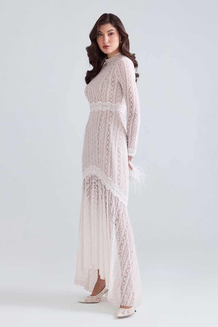 Elise Lace Maxi Dress