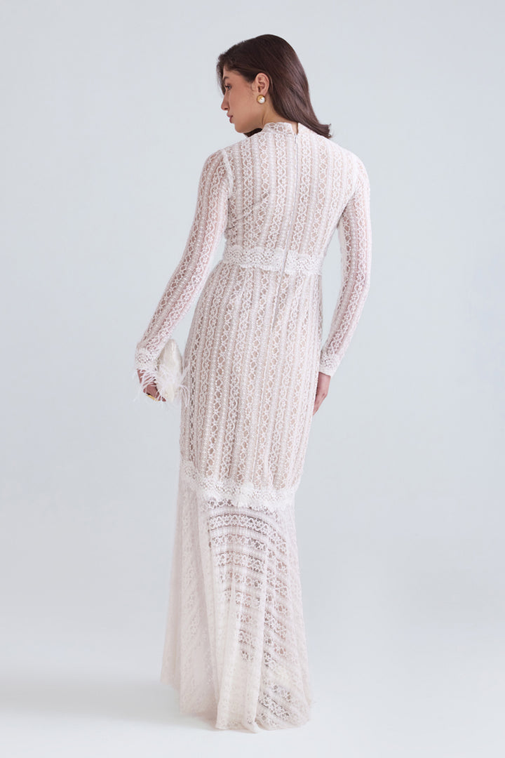 Elise Lace Maxi Dress