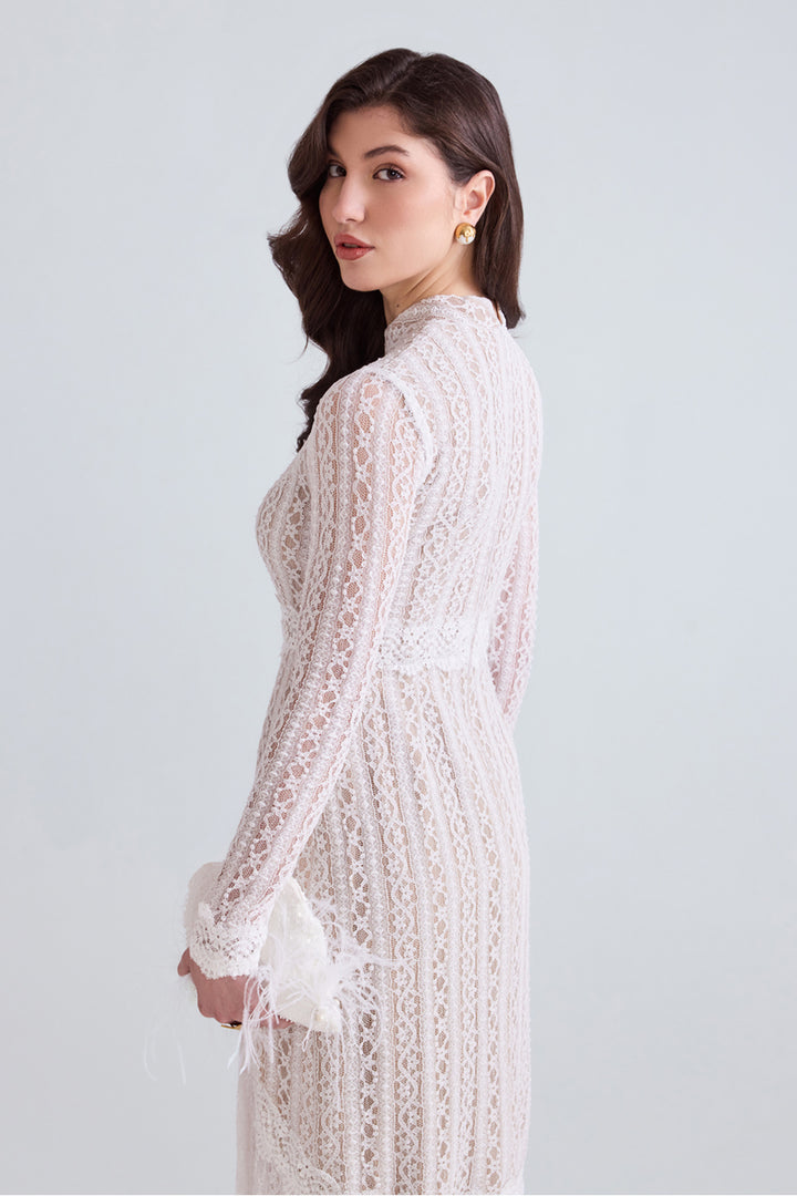 Elise Lace Maxi Dress