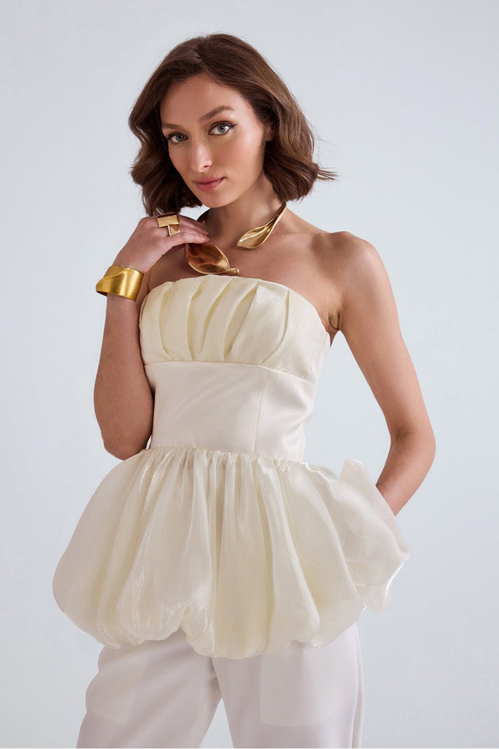 Cruz Organza Top - Zabella