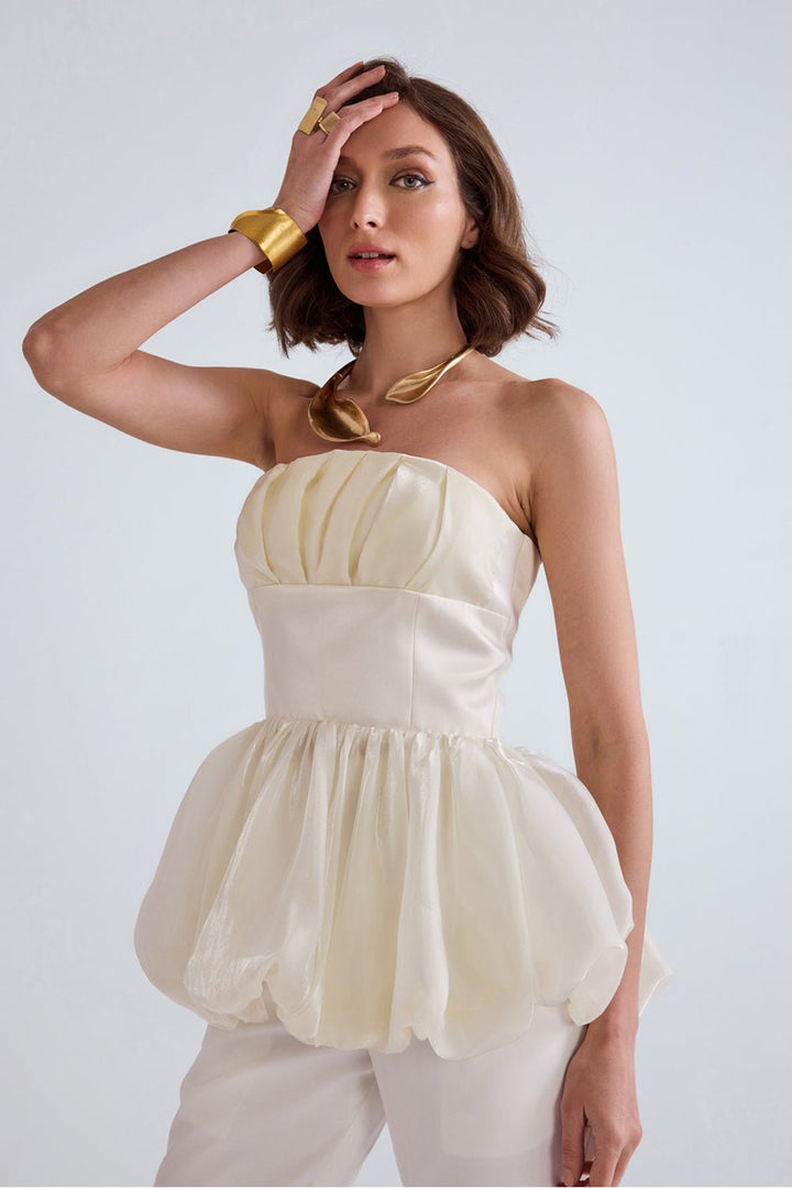 Cruz Organza Top - Zabella