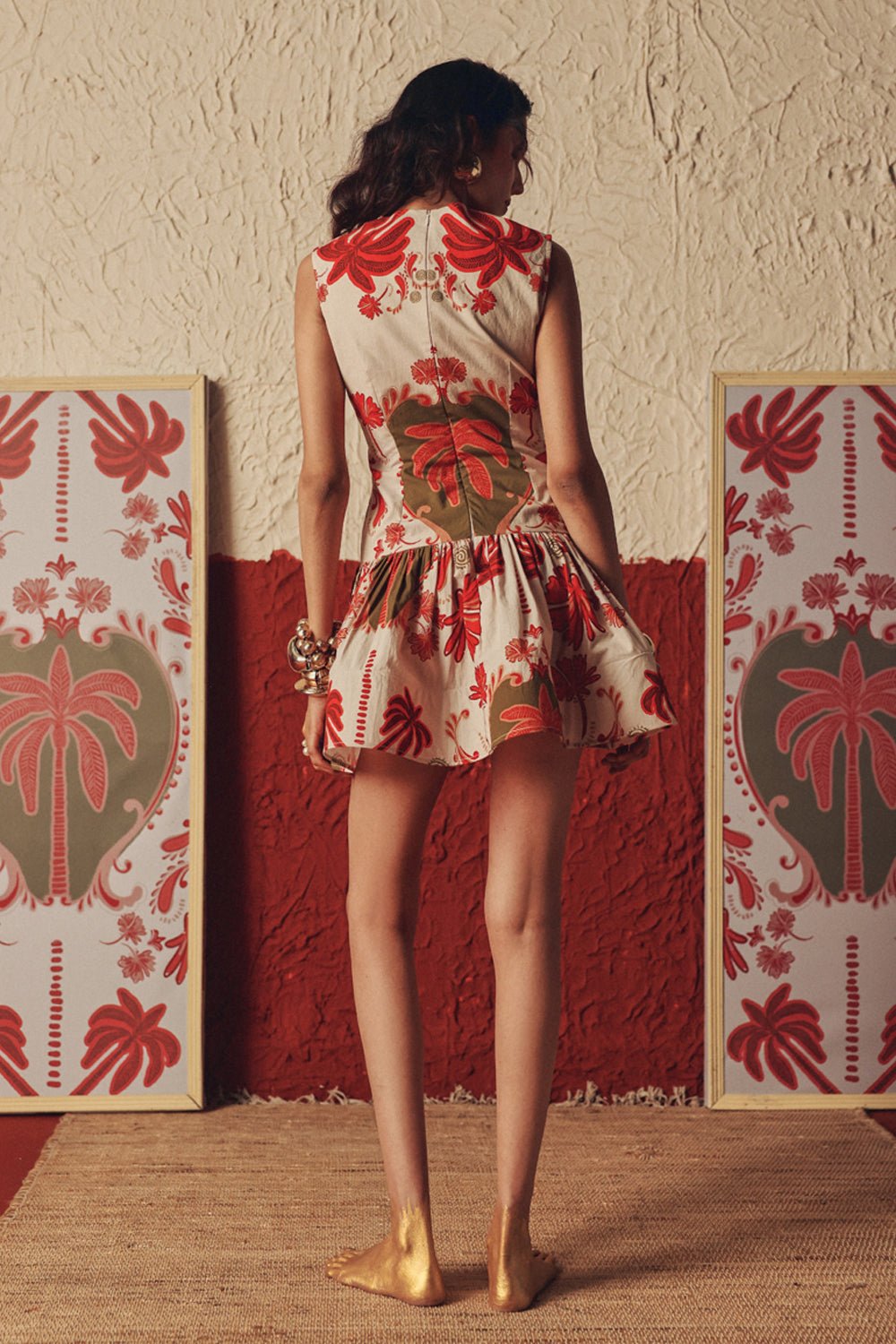 Desert Rhythm Mini Dress - Zabella