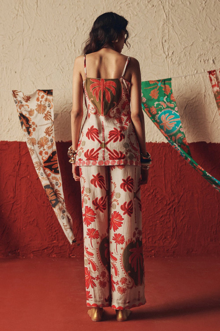 Desert Rhythm Top And Pants Set - Zabella