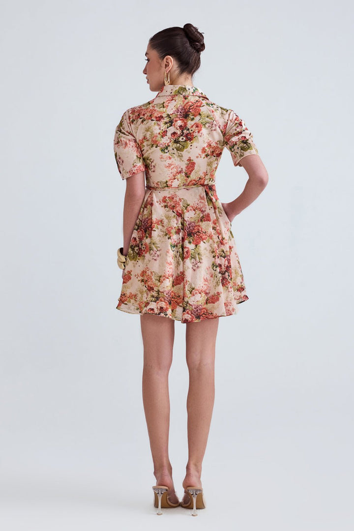 Jane Floral Mini Dress - Zabella