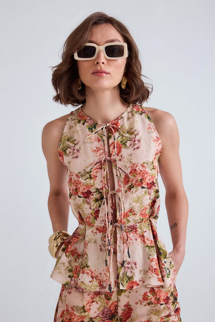 Jane Floral Top - Zabella