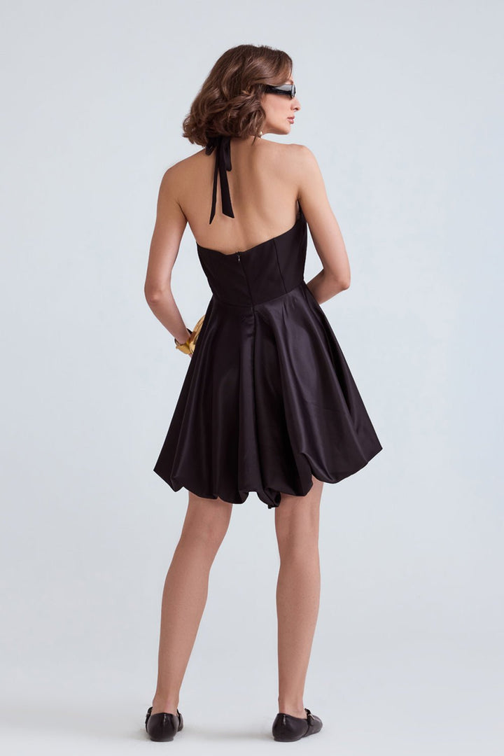 Napa Bow Mini Dress - Zabella