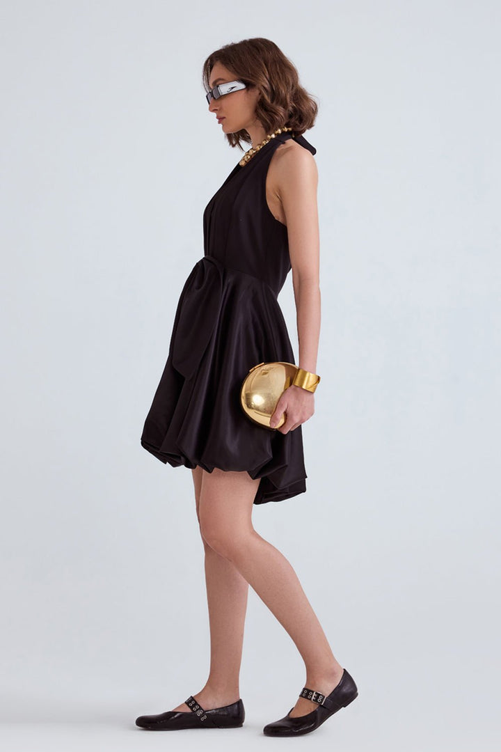 Napa Bow Mini Dress - Zabella