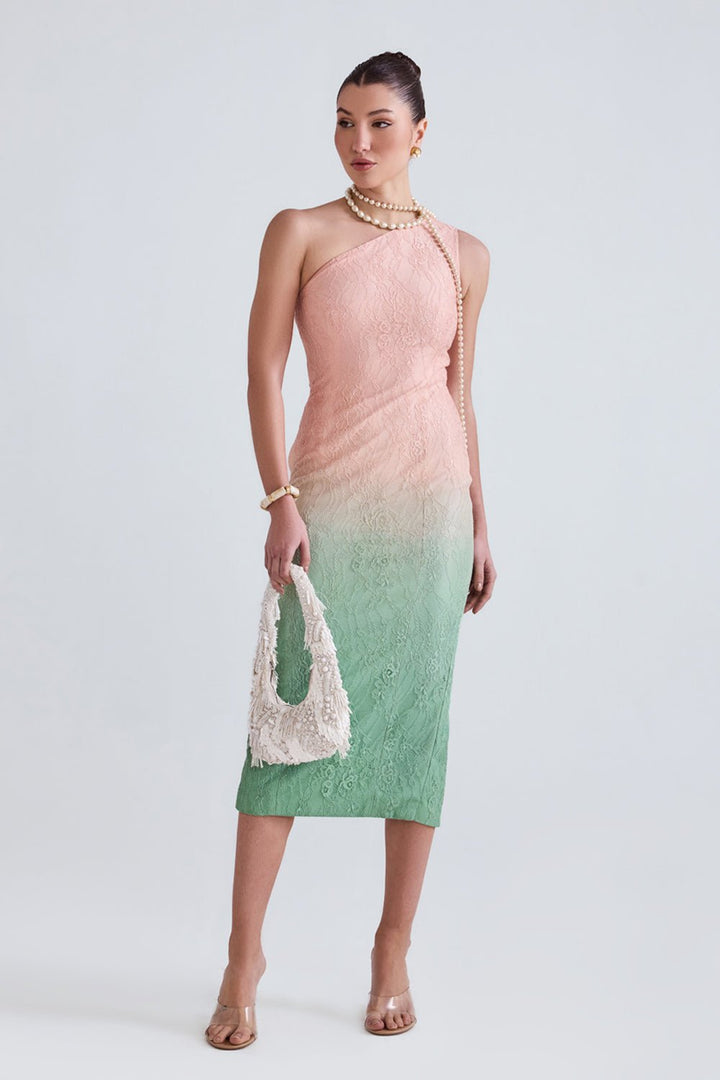 Rosa Lace Midi Dress - Zabella