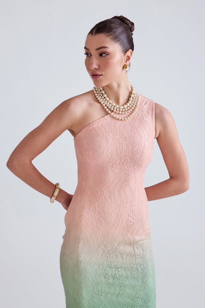 Rosa Lace Midi Dress - Zabella