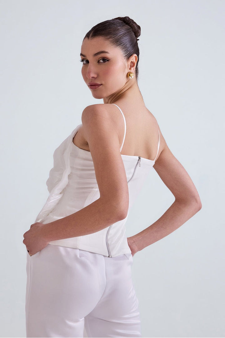 Rosetta Organza Top - Zabella