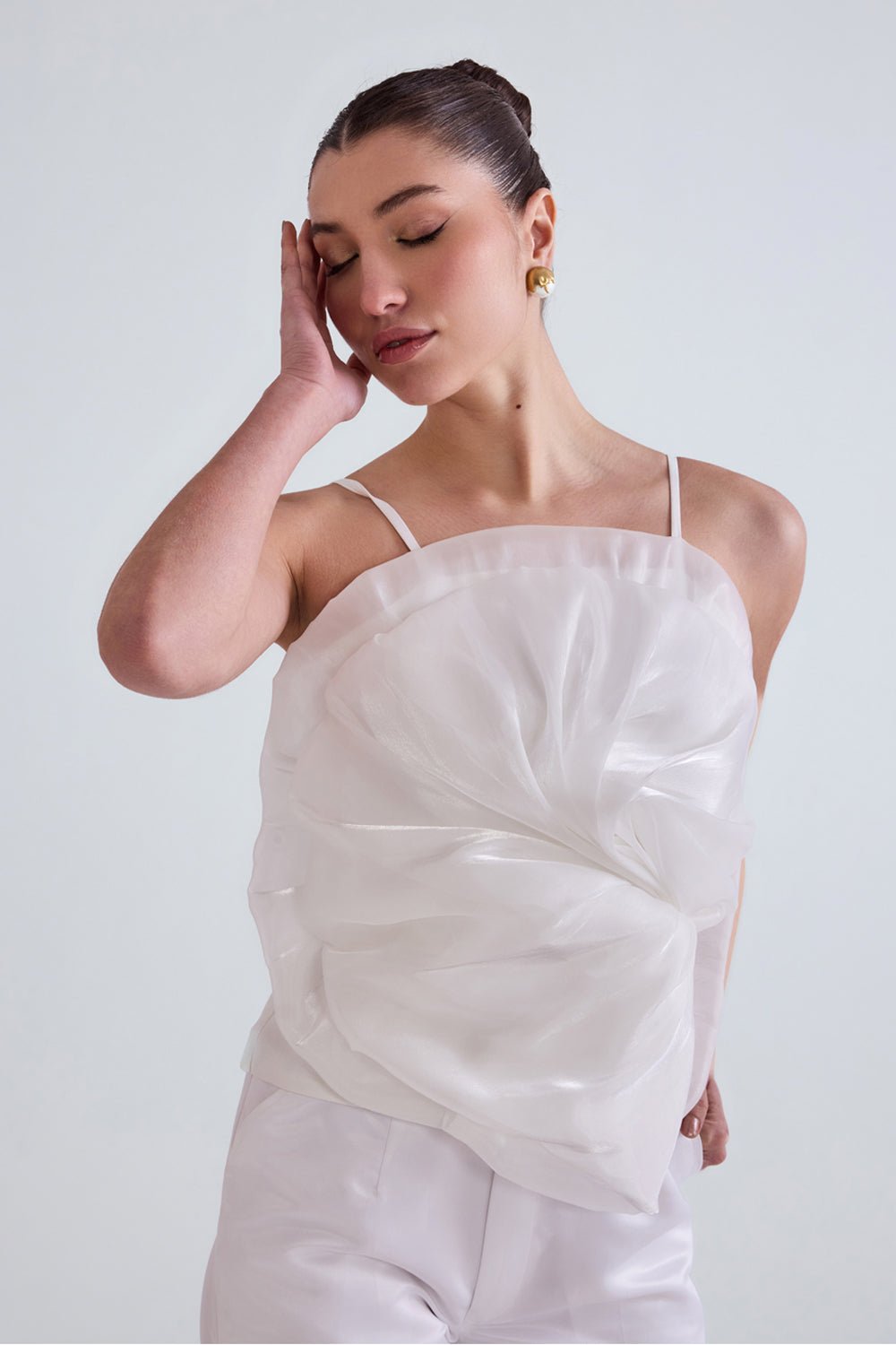 Rosetta Organza Top - Zabella
