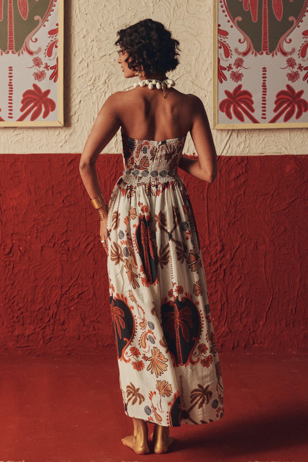 Sandswept Tube Maxi Dress - Zabella