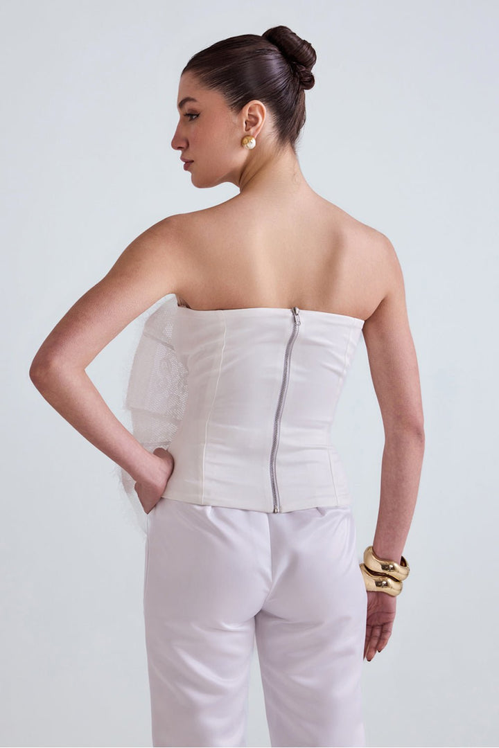 Vera Lace Structured Top - Zabella