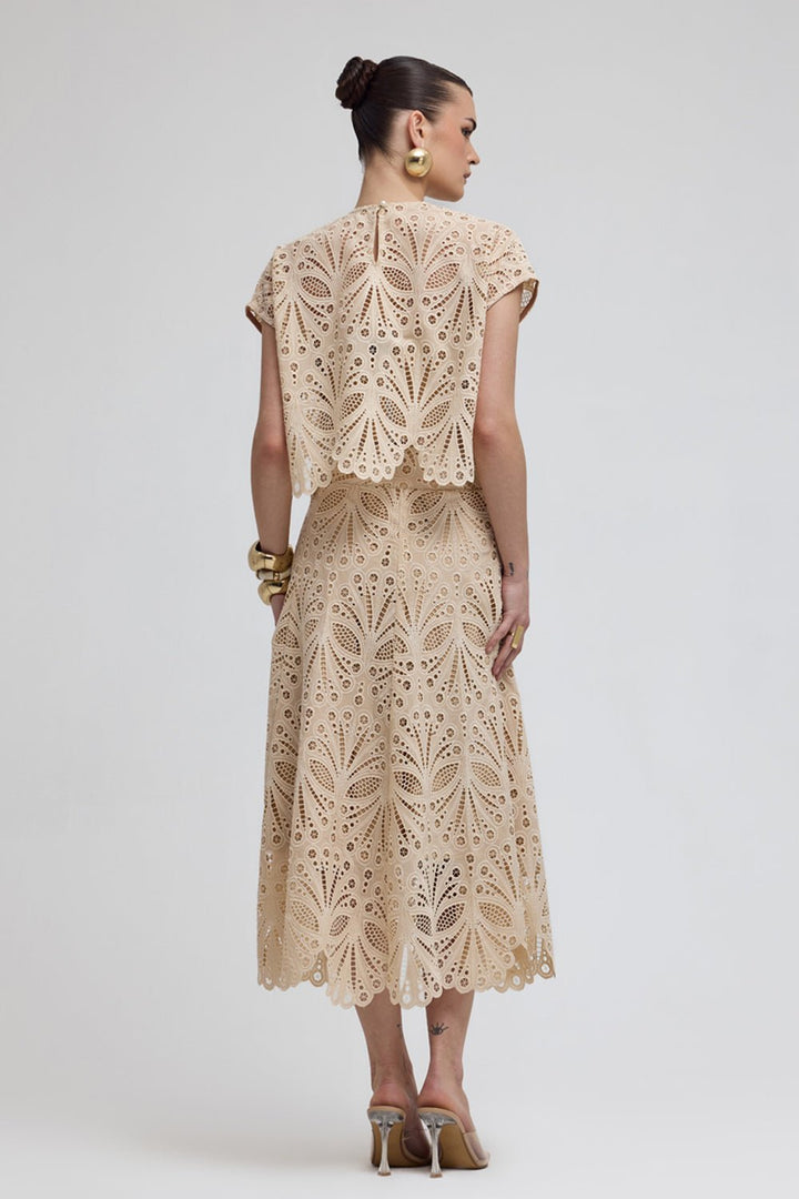 Vienna Lace Skirt Set - Zabella