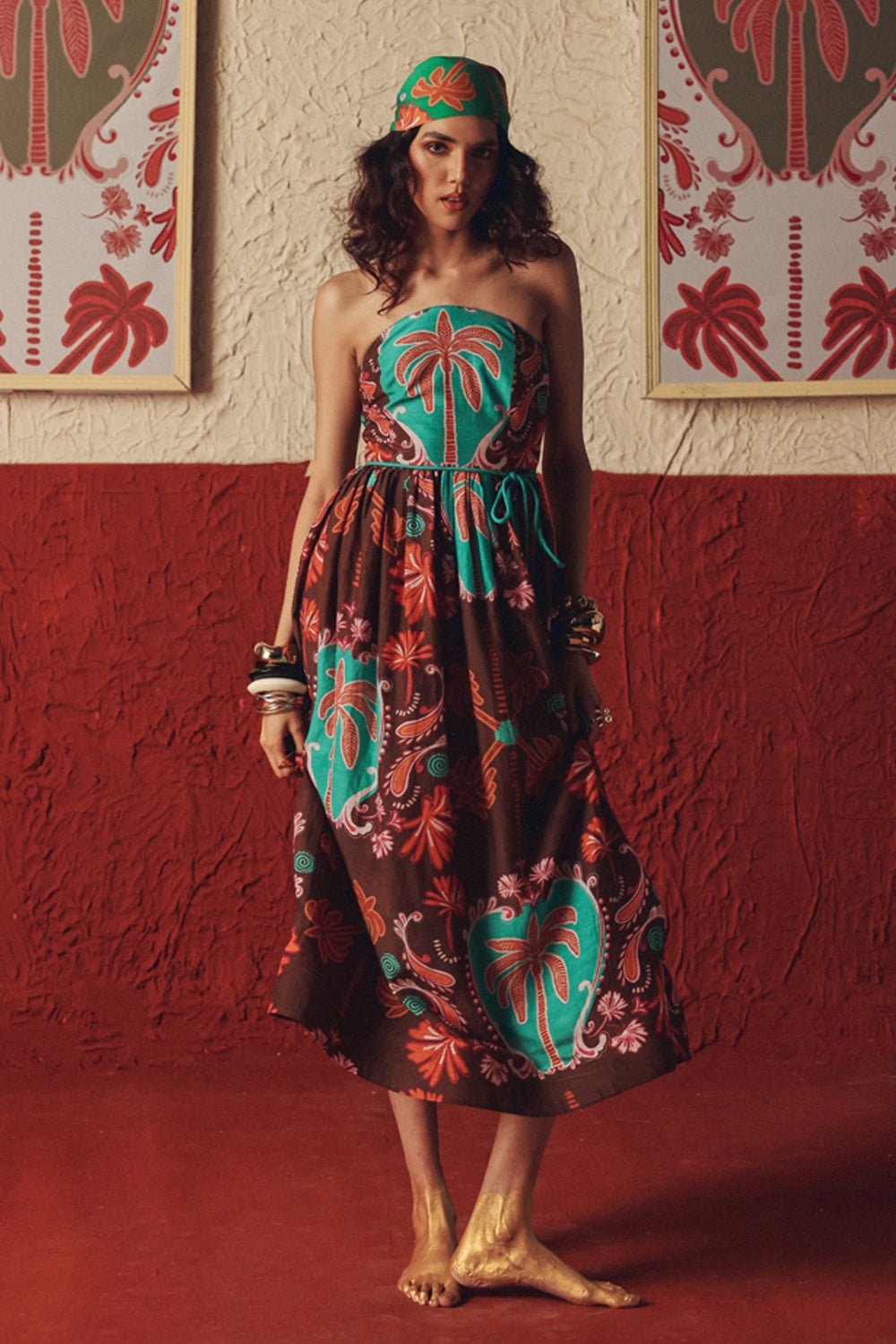 Wanderfolk Tube Maxi Dress - Zabella
